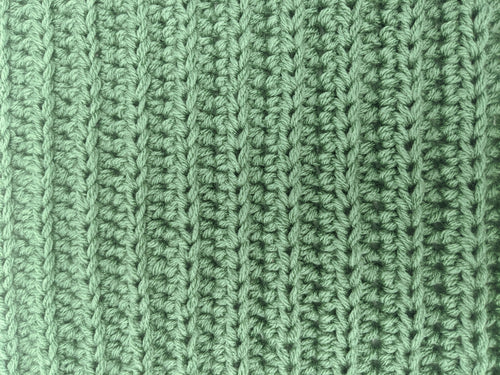 Monochromatic Braided Ridges Blanket