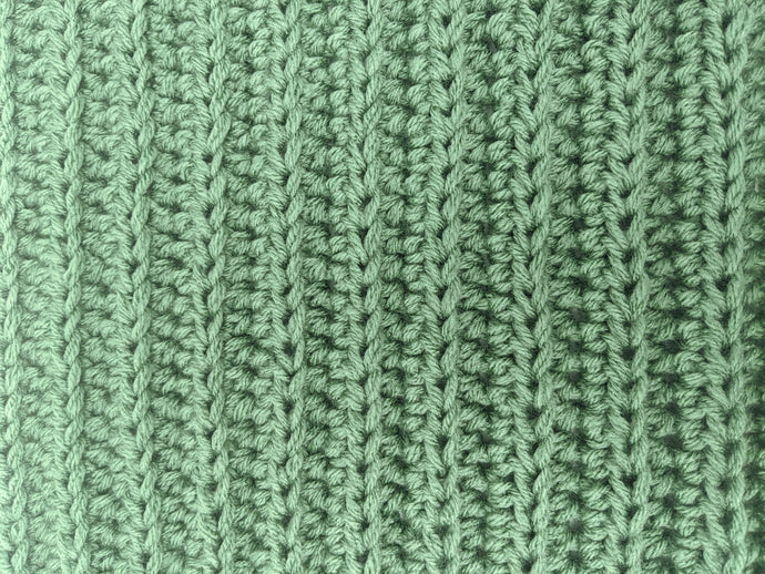 Monochromatic Braided Ridges Blanket