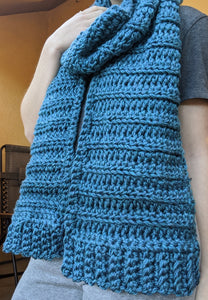 Mary Double Stranded Ridged Scarf