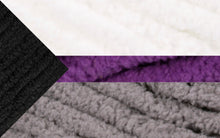 Load image into Gallery viewer, Demisexual Flag Blanket