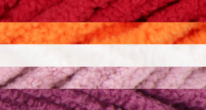 Lesbian Flag Blanket